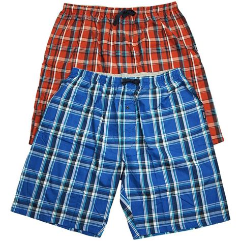 hanes men's pajama shorts